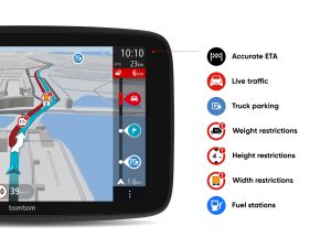 TomTom GO Expert Plus 7" GPS navigacija sunkvežimiams